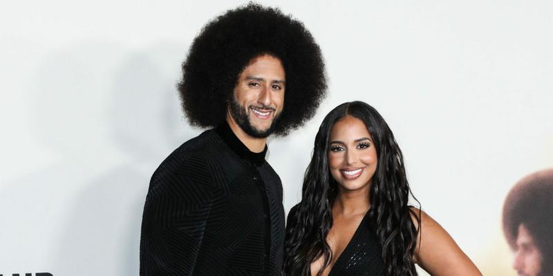Colin Kaepernick & Nessa Diab at Los Angeles Premiere Of Netflix's 'Colin In Black And White'