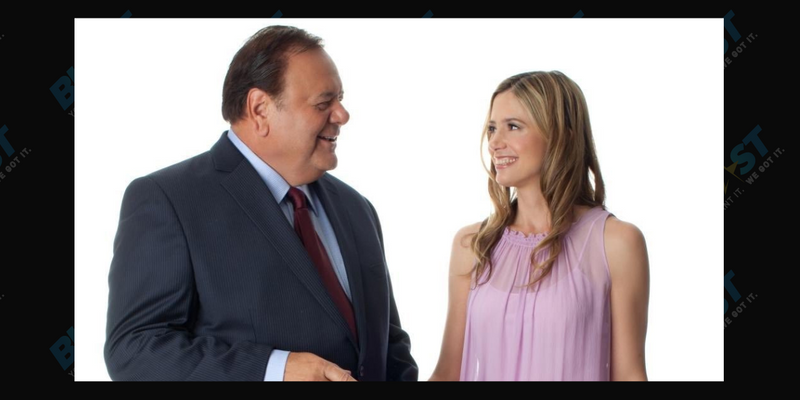 Mira Sorvino with her father, The Late Paul Sorvino