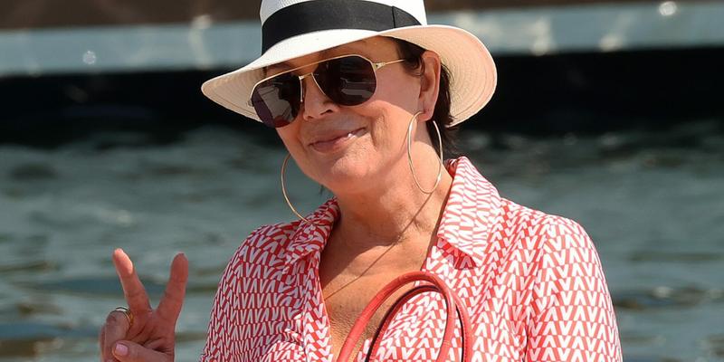 Kris jenner and LeAnn Rimes are seen together while on vacation in St tropez