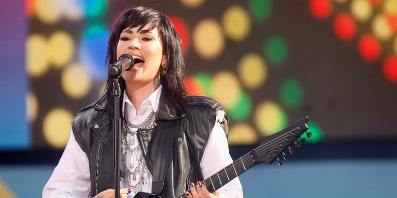 Demi Lovato performs at ABC - TVs Good Morning America