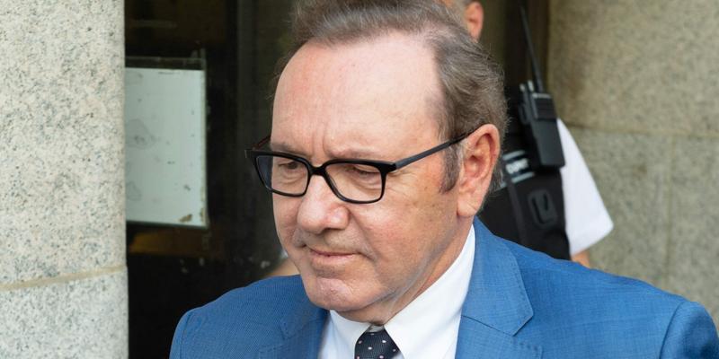 Kevin Spacey Departs The Old Bailey, London