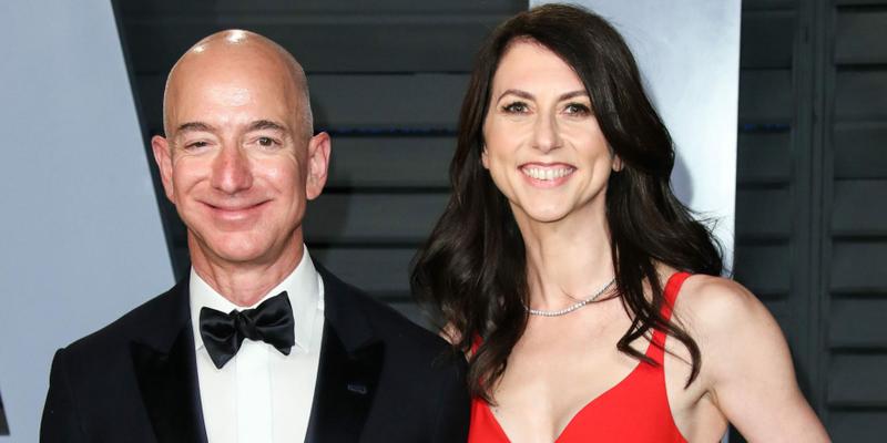 Jeff Bezos and ex-wife MacKenzie Scott
