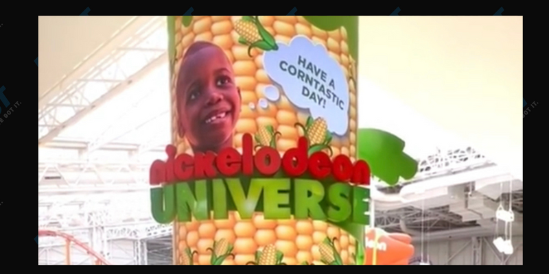 "Corn Kid" at American Dream Mall