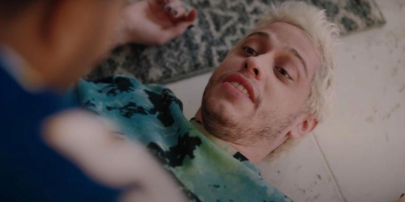 Kim Kardashian s boyfriend Pete Davidson gets wiped out by a thumping tackle and admits he s very hittable in Hellmann s Super Bowl commercial