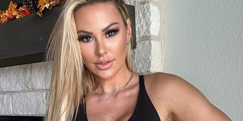 Kindly Myers shows off her new CNC activewear