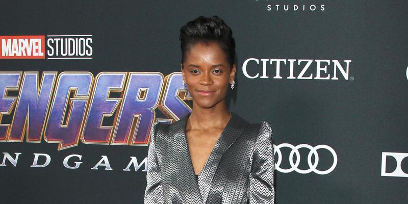 Letitia Wright, Star of Black Panther: Wakanda Forever, at the Avengers Endgame Premiere.