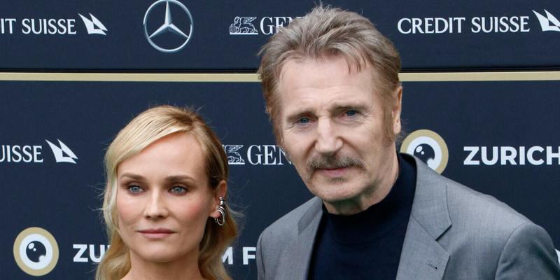 Liam Neeson at the "Marlowe" premiere during the 18th Zurich Film Festival 2022