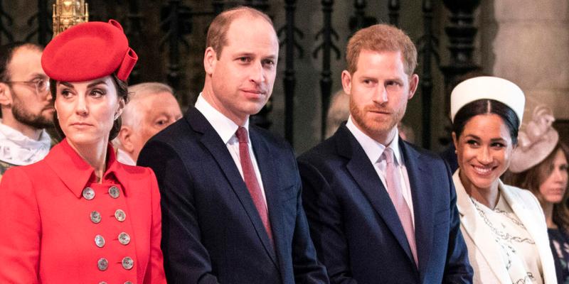 Members of The Royal Family attend the Commonwealth Service on Commonwealth Day, at Westminster Abbey, London, UK, on the 11th March 2019. Picture by Richard Pohle/WPA-Pool. 11 Mar 2019 Pictured: Catherine, Duchess of Cambridge, Kate Middleton, Prince William, Duke of Cambridge, Prince Harry, Duke of Sussex, Meghan Markle, Duchess of Sussex.