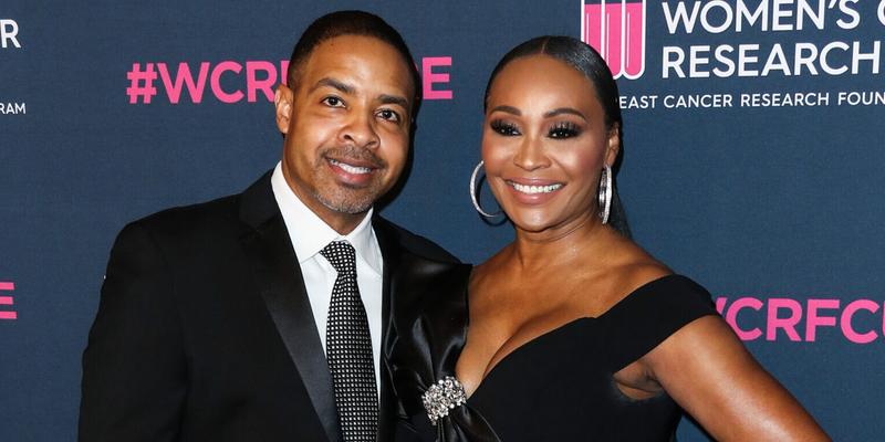 Cynthia Bailey & Mike Hill at The Women's Cancer Research Fund's An Unforgettable Evening Benefit Gala 2020