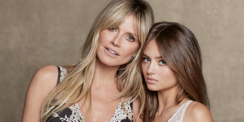 Heidi Klum and daughter Leni star in Intimissimi lingerie campaign