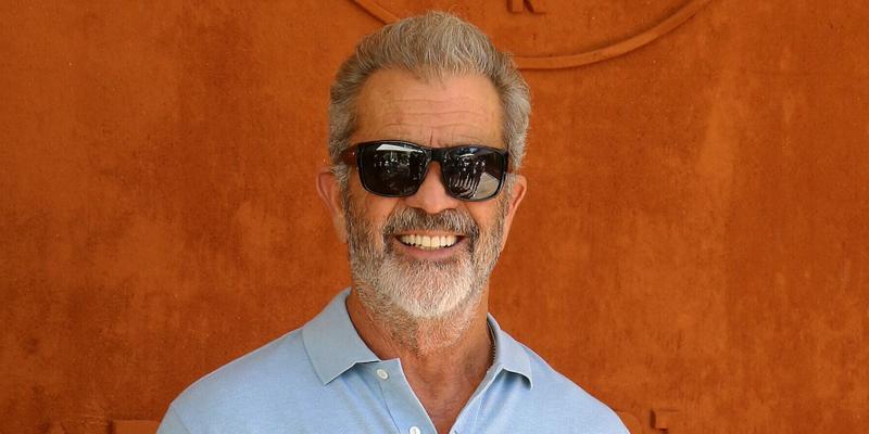 Mel Gibson at the Village of Roland Garros