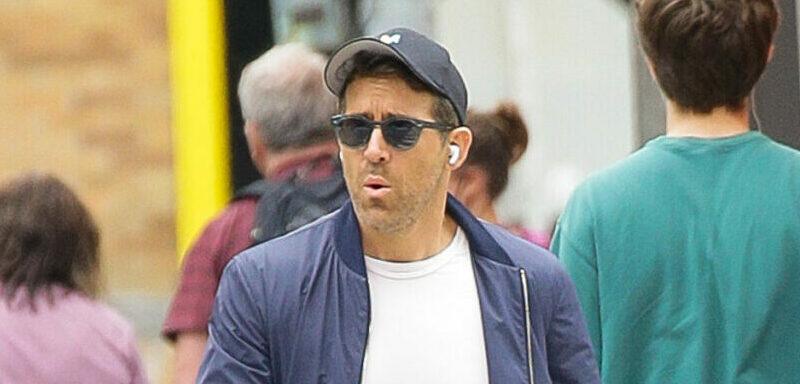 Ryan Reynolds was spotted walking around in New York City