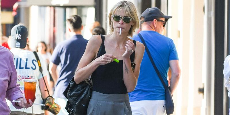 Jaime King runs errands in LA