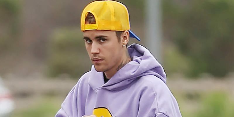 Justin Bieber hiking in Hollywood as some fans spotted him along his exercise snapping pics of the Canadian singer