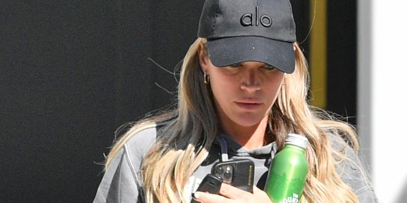 Teddi Mellencamp is seen leaving the home of RHOBH star Dorit Kemsley who was reportedly held at gunpoint by 3 men and robbed of jewelry and handbags during 20-minute home invasion