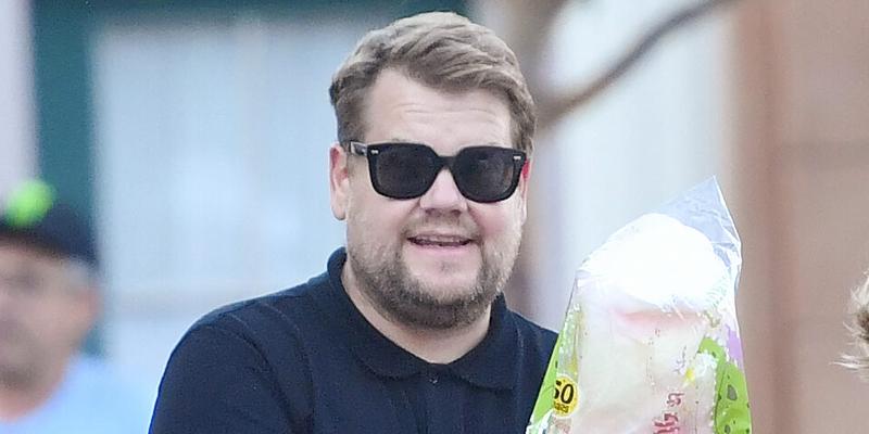 James Corden has a blast at the happiest place on earth