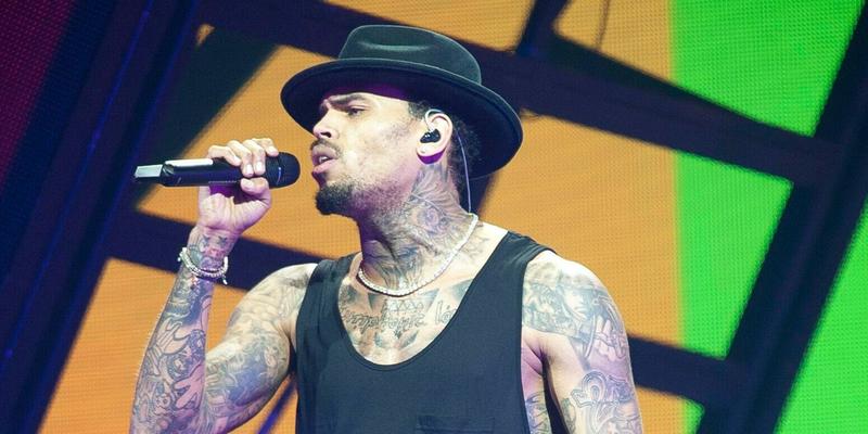 Chris Brown Performs in North Carolina