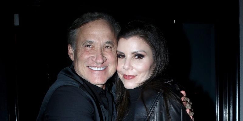 Heather Dubrow and husband Terry snuggle up at dinner at Craigs