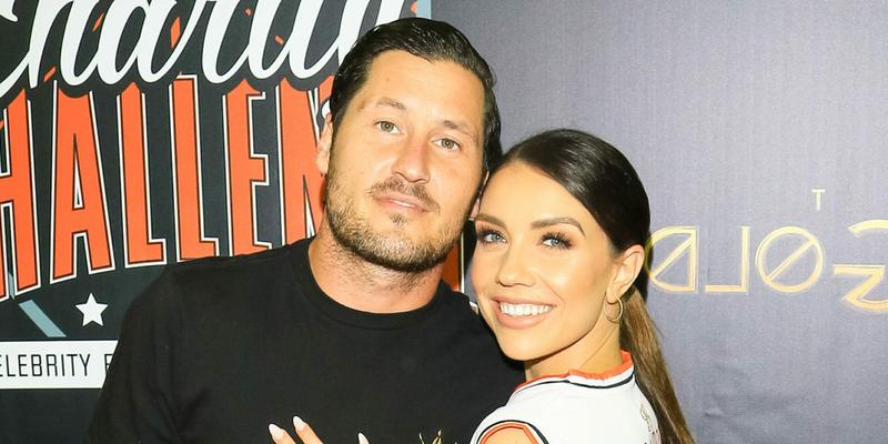 Jenna Johnson and Val Chmerkovskiy at the 2nd Annual Monster Energy $50K Charity Challenge Celebrity Basketball Game