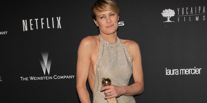 Robin Wright Will Keep Her Golden Globe Award In Divorce Settlement
