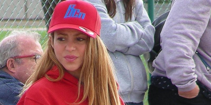 Shakira the best cheerleader for her son Milan in his last baseball match in Barcelona