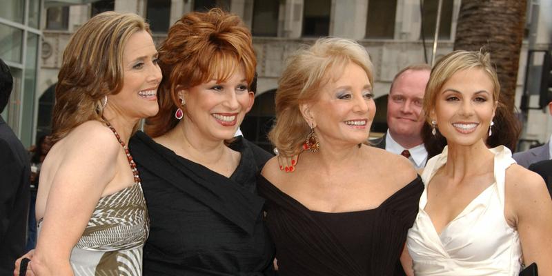 Barbara Walters and former "The View" cohosts