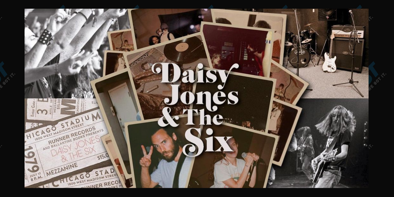 Daisy Jones and the Six collage