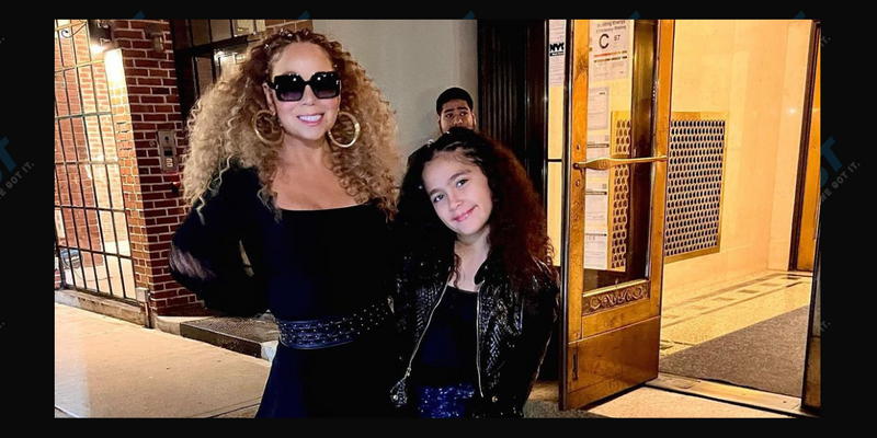 Mariah Carey and daughter Monroe