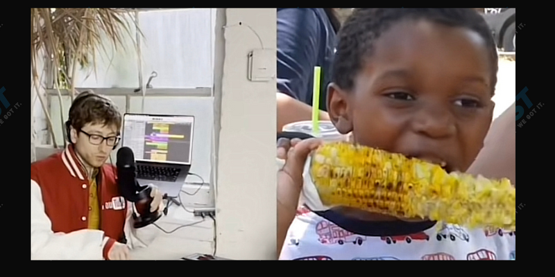 Corn Kid and Schmoyoho on TikTok