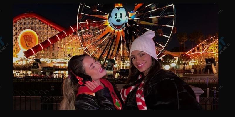 Rachel Recchia and Michelle Young visit Disneyland