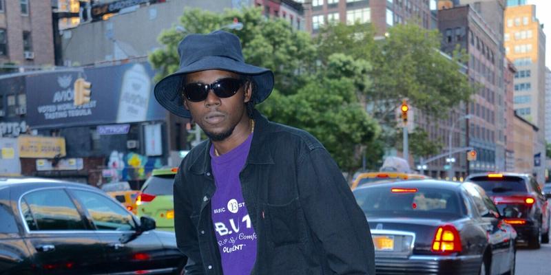 Theophilus London out and about in New York