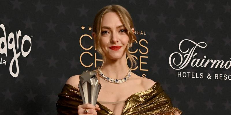 Amanda Seyfried at Critics Choice Awards 2023 - Pressroom