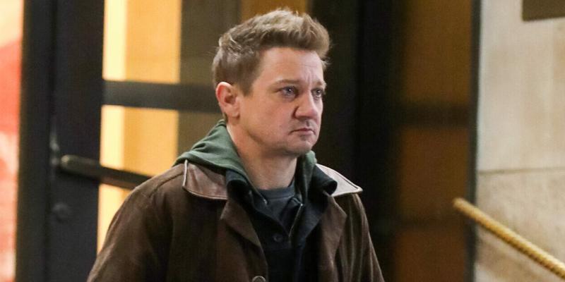 Jeremy Renner at film set of the 'Hawkeye'