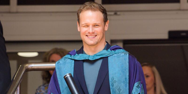 Sam Heughan from Outlander getting honorary degree in Glasgow