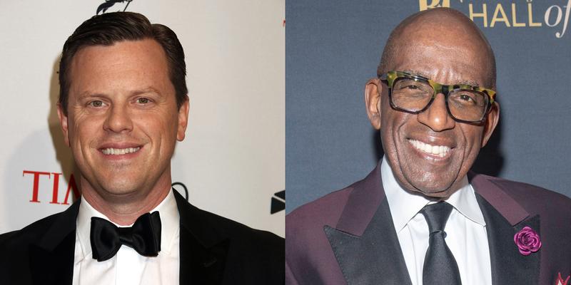 Portraits of Willie Geist and Al Roker