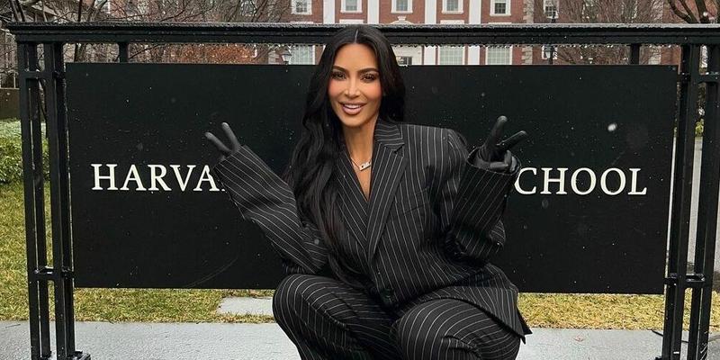 Kim Kardashian in Harvard