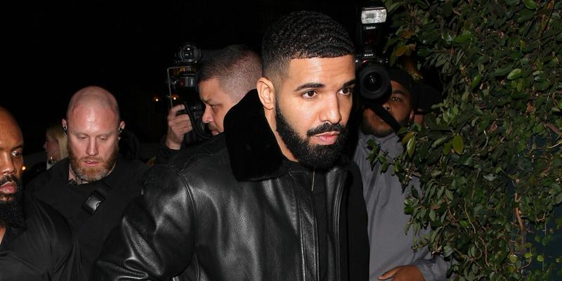 Rapper Drake is seen going to the Poppy club to party after performing on stage at The Forum