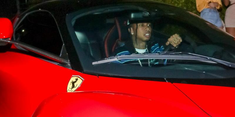 Tyga spotted outside Hyde Nightclub in West Hollywood