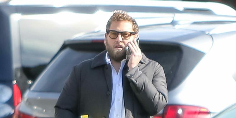 Jonah Hill out and about