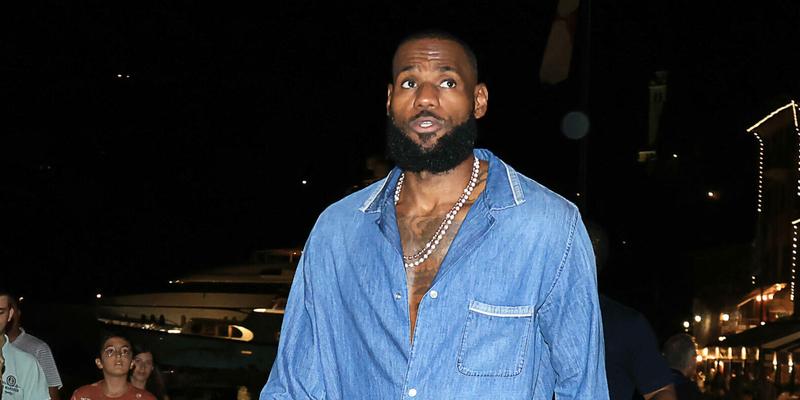 Lebron James spotted in Portofino with wife Savannah Brinson and some friends