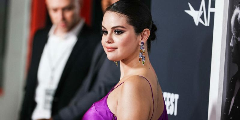 Selena Gomez Wearing Rodarte Arrives At The 2022 AFI Fest Opening Night World Premiere Of Apple Original Films' 'Selena Gomez: My Mind