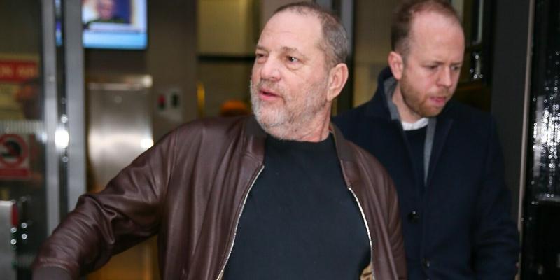 Film Director Harvey Weinstein visiting BBC Radio Two studios to appear on Chris Evans Breakfast show - London