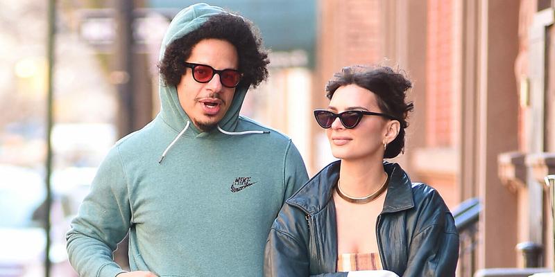 Emily Ratajkowski and rumored boyfriend Eric Andre get lunch at the Via Carota in West Village