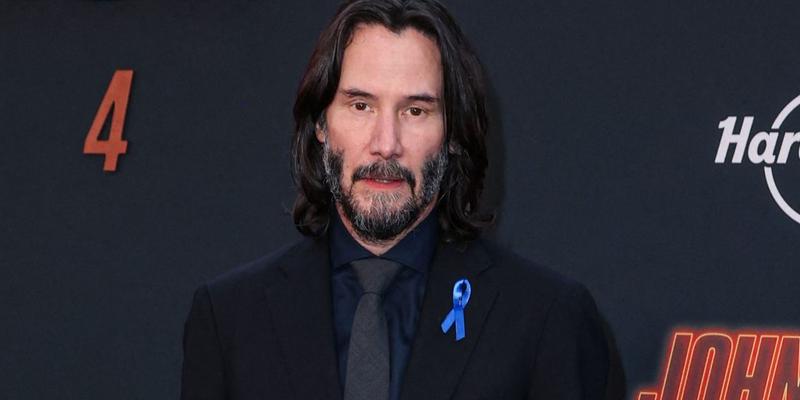 Keanu Reeves at the Los Angeles Premiere Of Lionsgate's 'John Wick: Chapter 4'