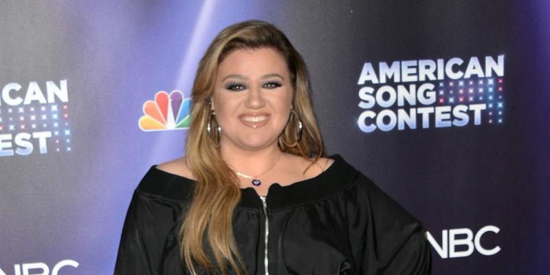 Kelly Clarkson at the American Song Contest Semi-Finals Red Carpet