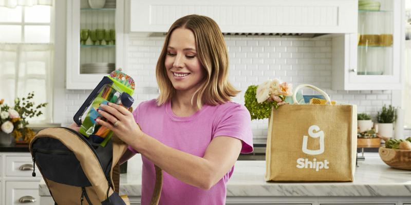 Kristen Bell brand ambassador to same day delivery company Shipt presents the Ultimate School Shopping Guide to help parents, teachers and college students navigate what to buy ahead of the return to schoo
