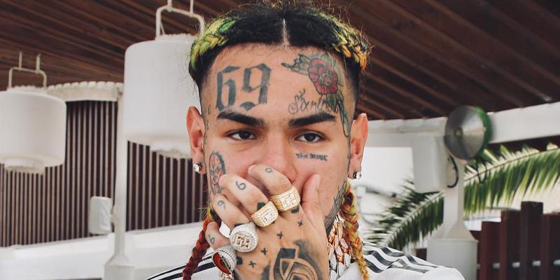 6ix9ine Suffers Multiple Injuries From Sudden Attack At Florida Gym