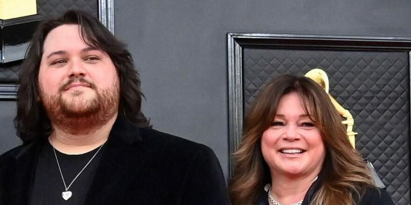 Wolfgang Van Halen and Valerie Bertinelli Arrive for the 64th Grammy Awards in Las Vegas