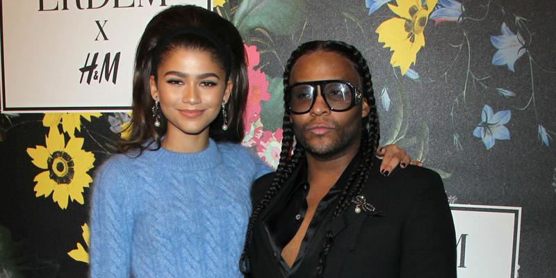 Law Roach & Zendaya at the H&M x ERDEM Runway Show and Party - Los Angeles