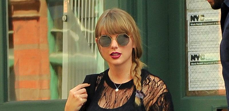 Taylor Swift leaves apartment to show stadium tour show in New Jersey
